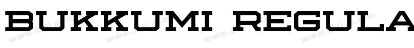 Bukkumi Regular字体转换 Bukkumi Regular字体转换